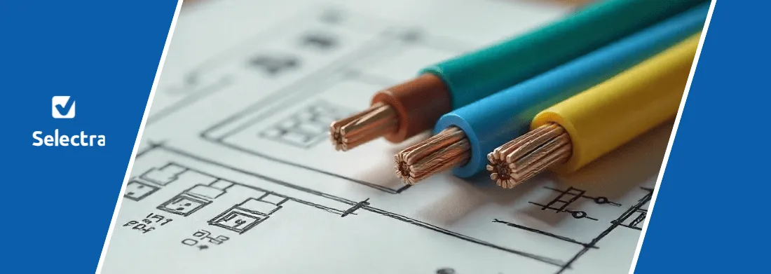 Circuit electric într-o casă din România, ilustrație Selectra