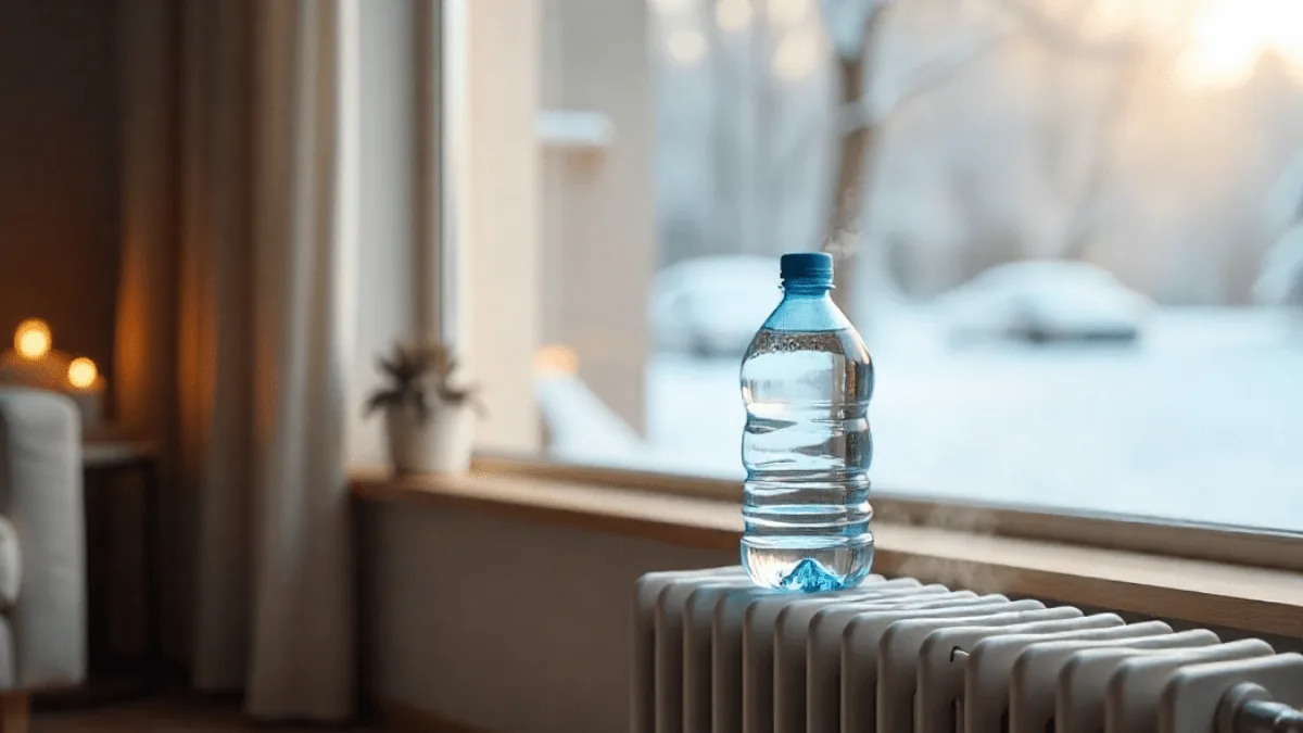 Vine frigul: trucul bunicilor cu sticla de apă, testat cu termometrul